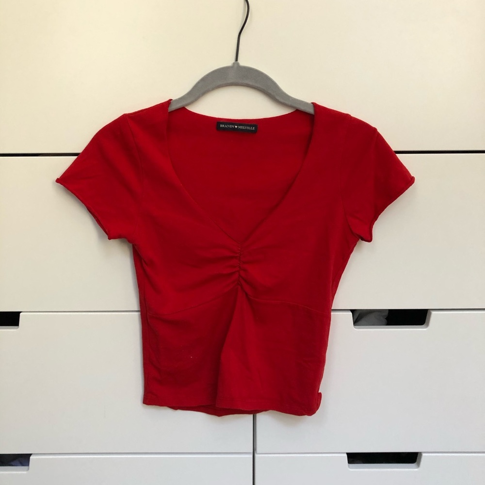 Brandy Melville Red Top